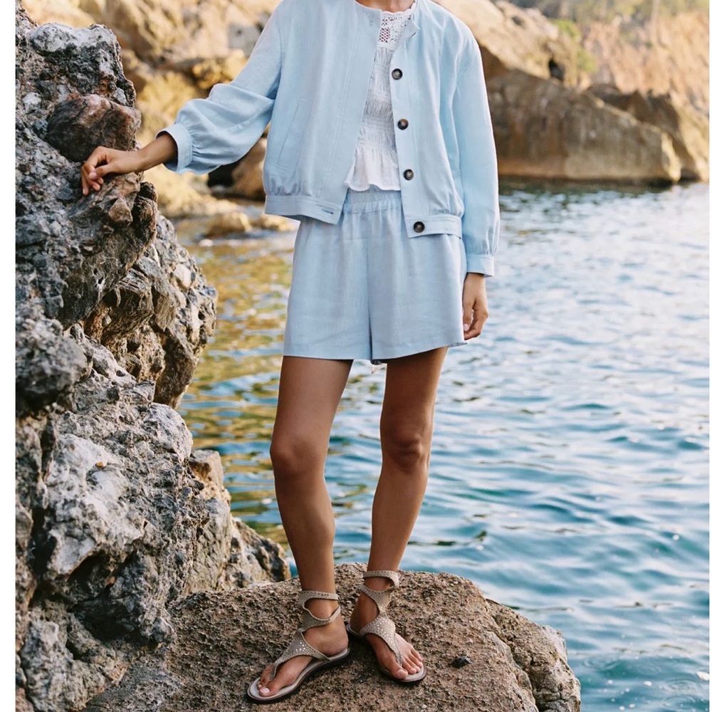 NWT Linen Shorts